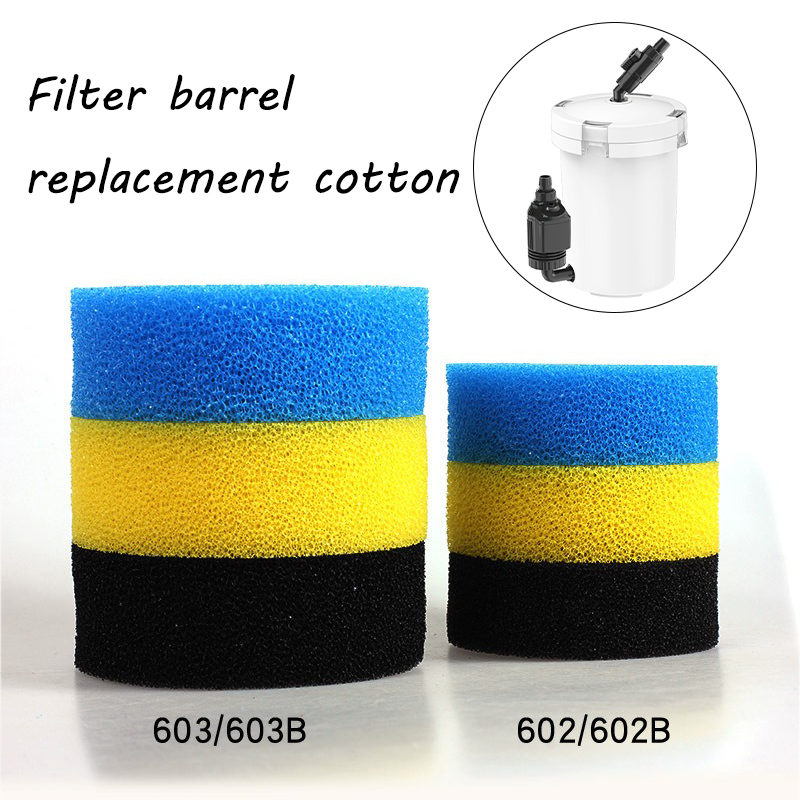 Marine Aquarium Heater - Fish Tank Filter Barrel Replacement Cotton