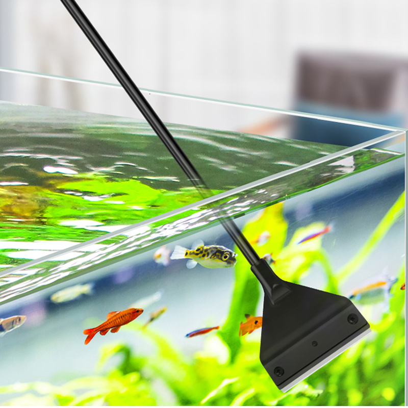 Marine Aquarium Glass Cleaner - Aquarium cleaning tool fish tank flat