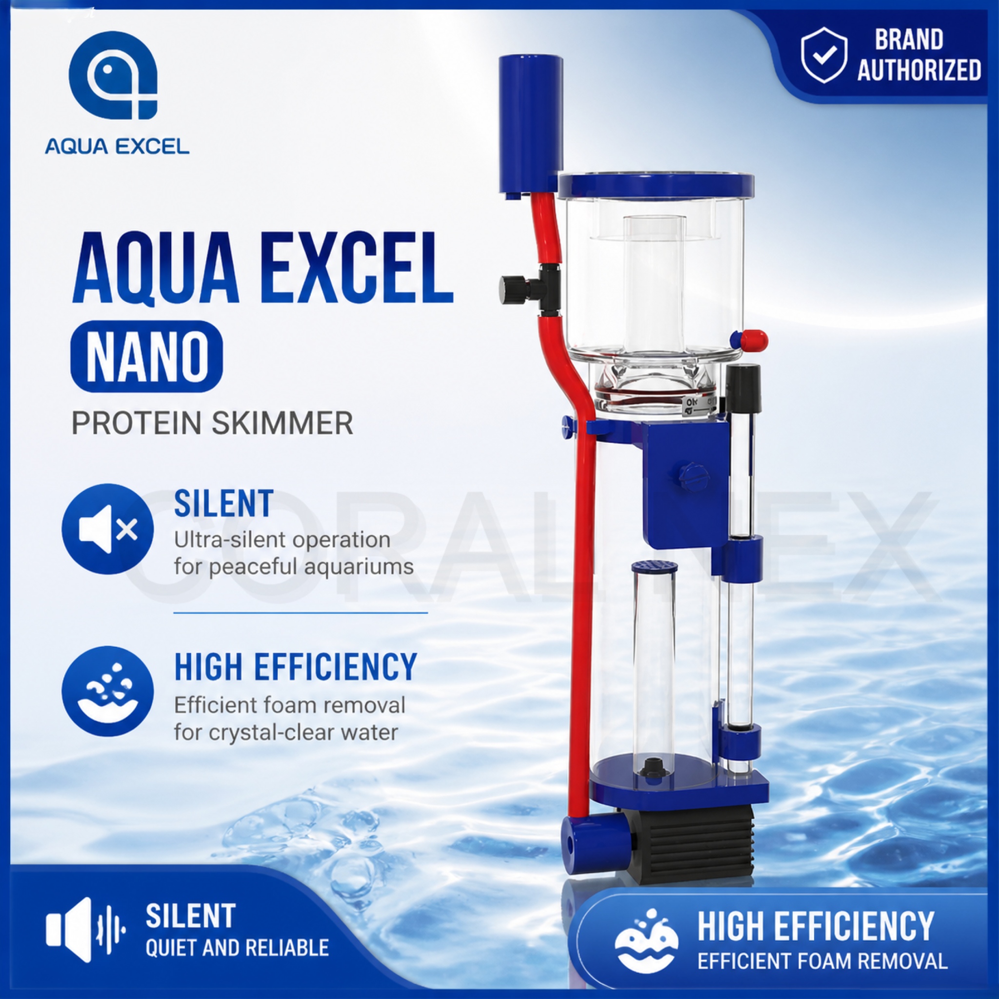 Aqua Excel AE-NANO40/50/70D DC – Protein Skimmer Hang On recenzja i cena