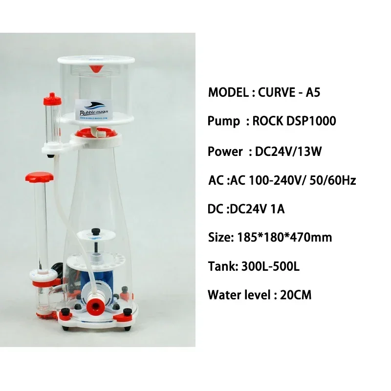 Bubble Magus Curve 5/7/9 A5/A8 – Protein Skimmer Hang On recenzja i cena