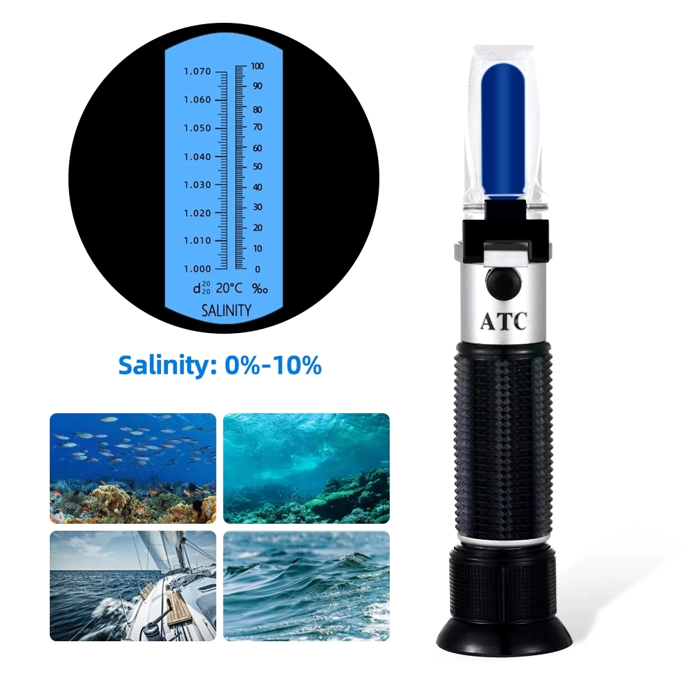 Salinity Refractometer 0-10% 1 – Aquarium Marine Salt recenzja i cena