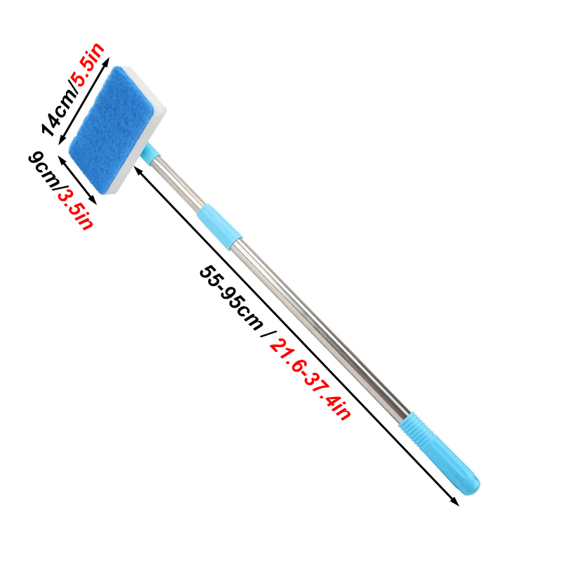 55-95cm Telescopic Handle 180° – Marine Aquarium Glass Cleaner recenzja i cena