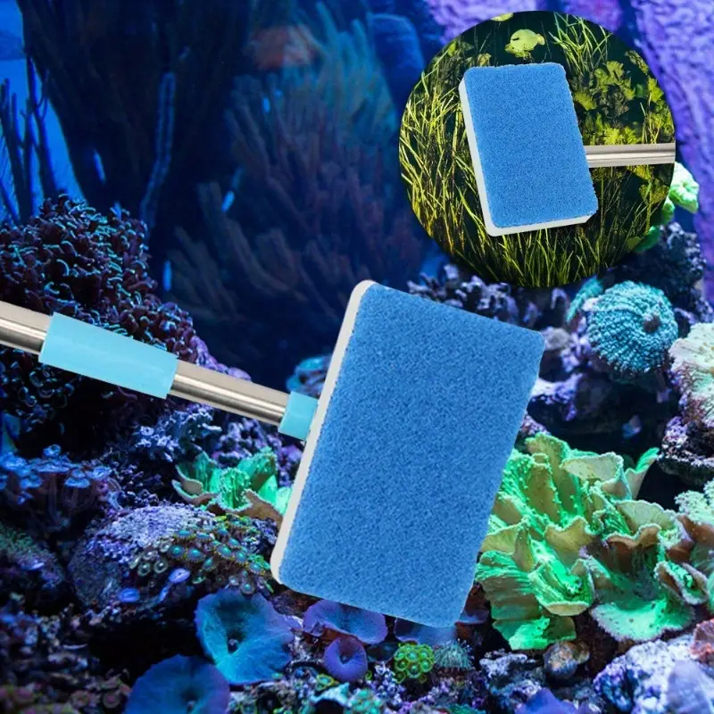 55-95cm Telescopic Handle 180° – Marine Aquarium Glass Cleaner recenzja i cena