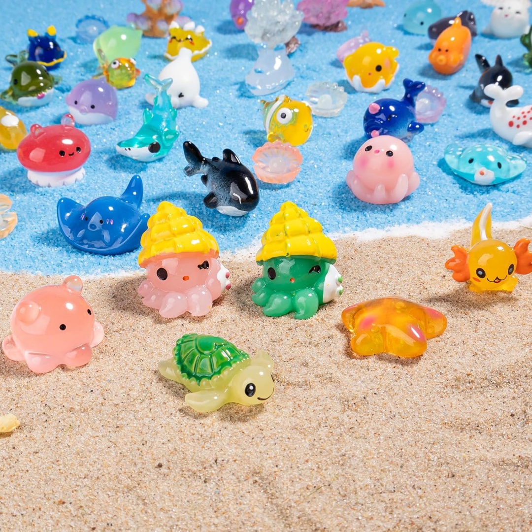 Mini Ocean Animals Resin Figur – Aquarium Marine World recenzja i cena