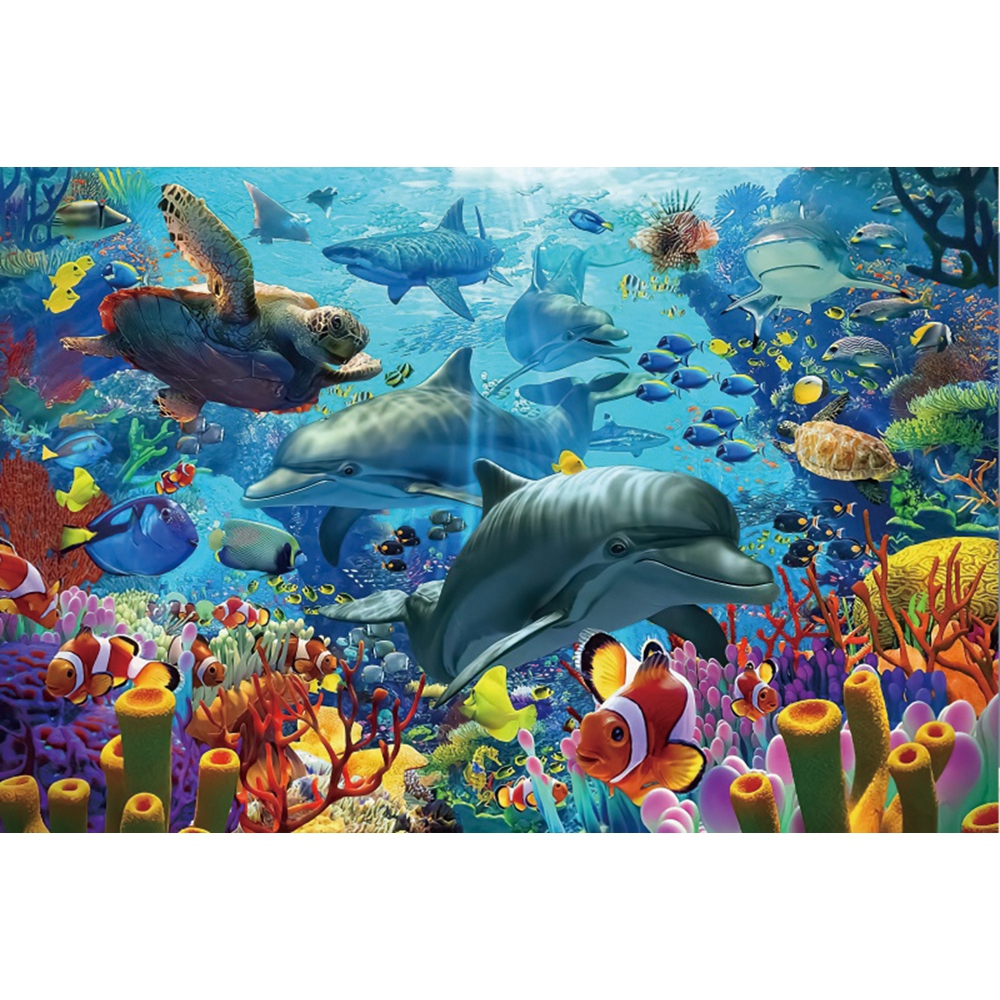 Under Sea Seabed World Backdro – Aquarium Marine World recenzja i cena