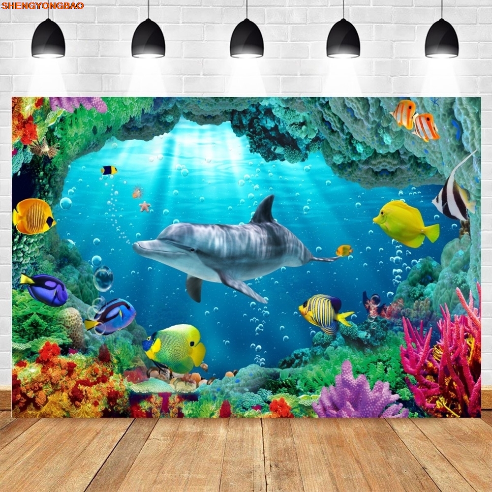 Under Sea Seabed World Backdro – Aquarium Marine World recenzja i cena