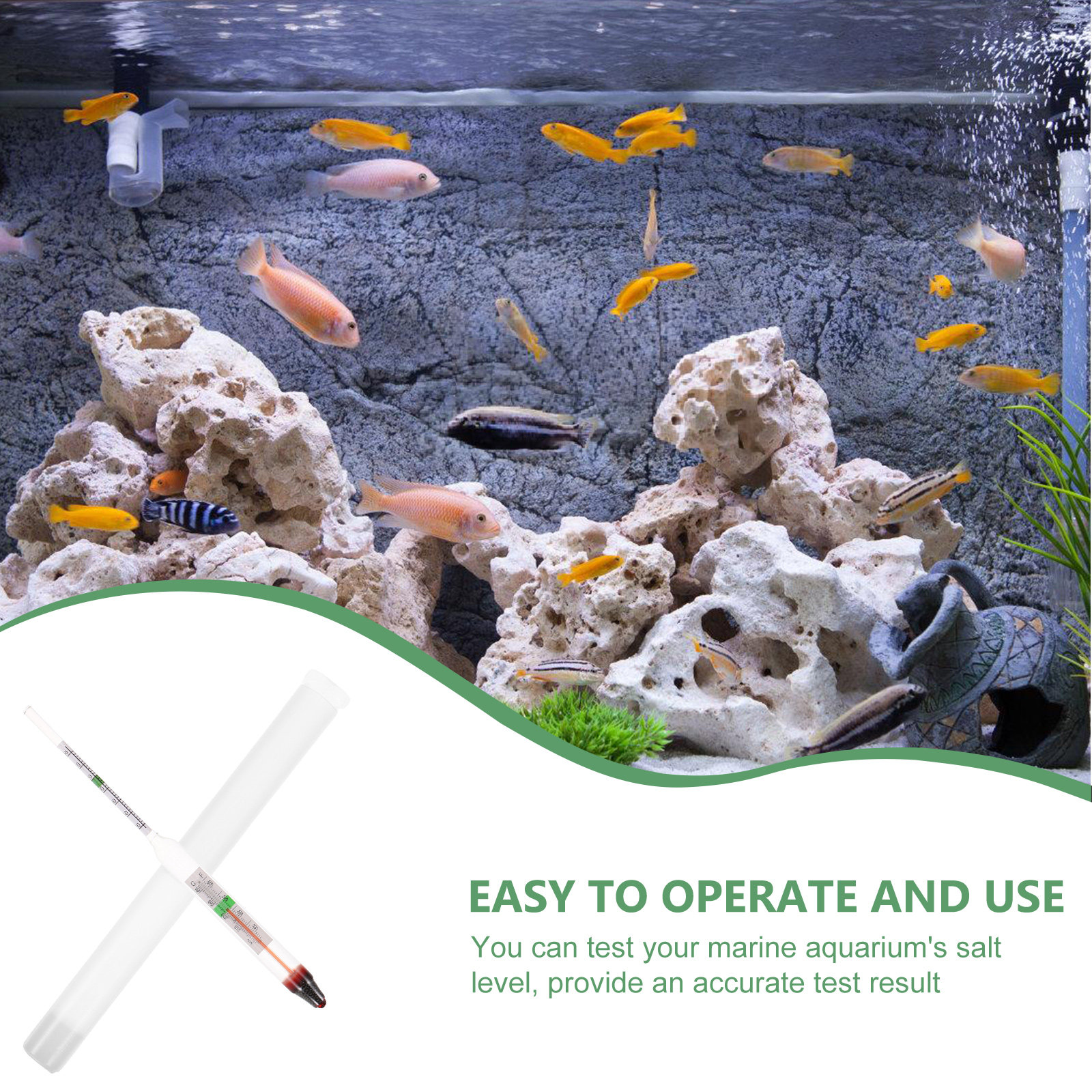 1Set Premium Salinity Hydromet – Aquarium Marine Salt recenzja i cena