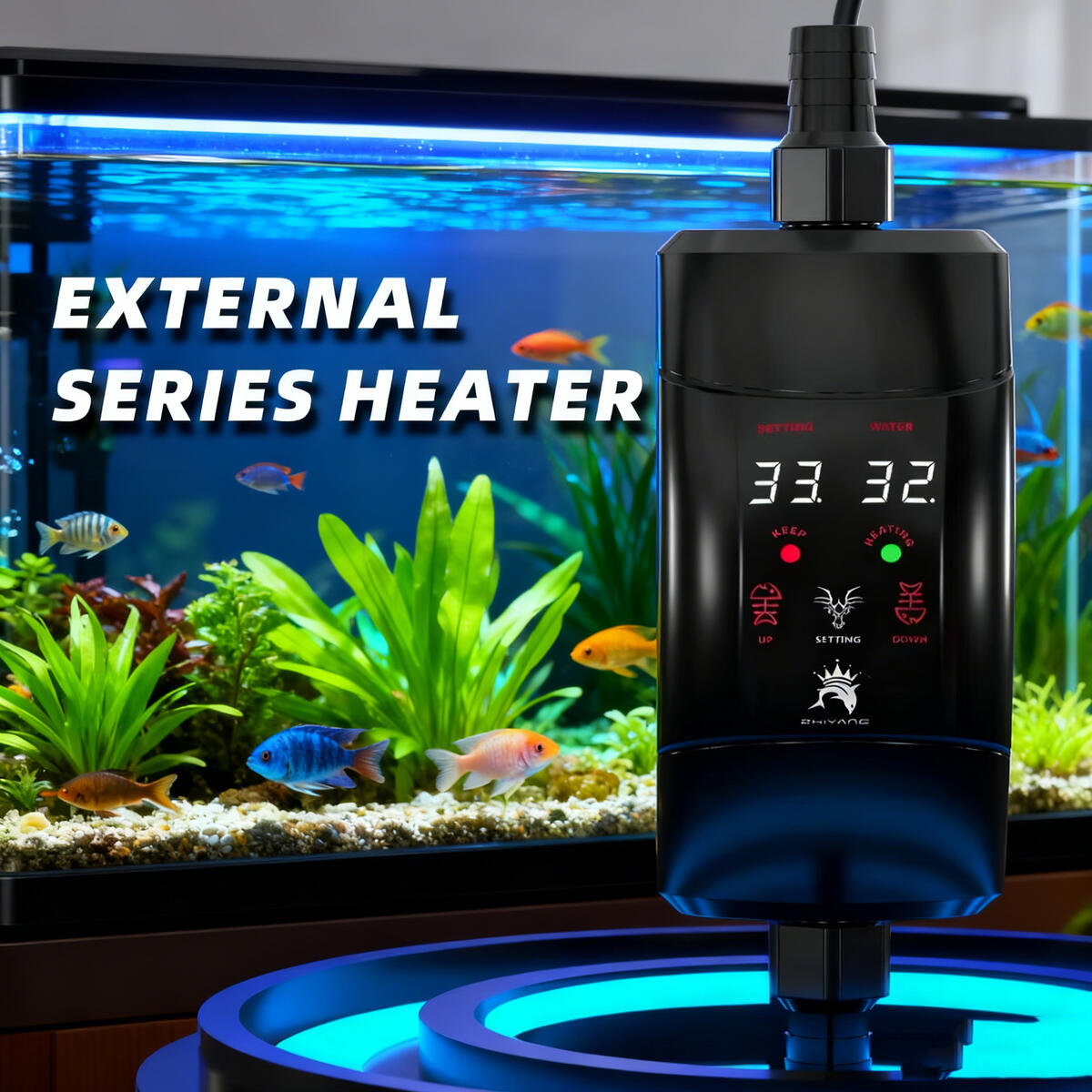 External Aquarium Heating Rod  – Marine Aquarium Heater recenzja i cena