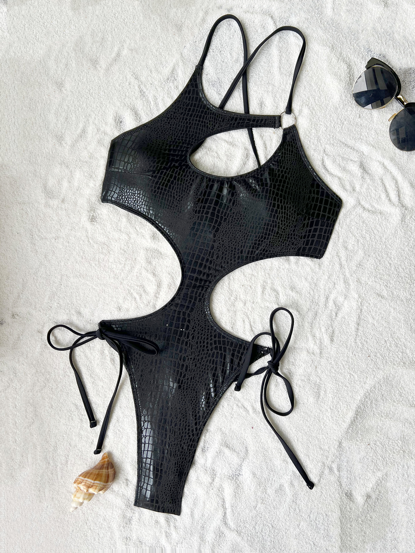 Women black snake print metall – Protein Skimmer Hang On recenzja i cena