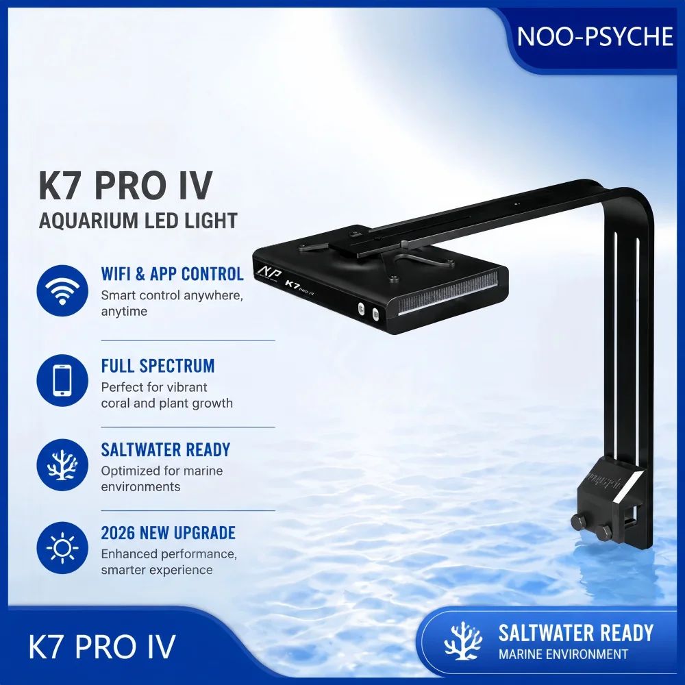 Noopsyche K7Pro V4 4th Gen WiF – Marine Aquarium App recenzja i cena