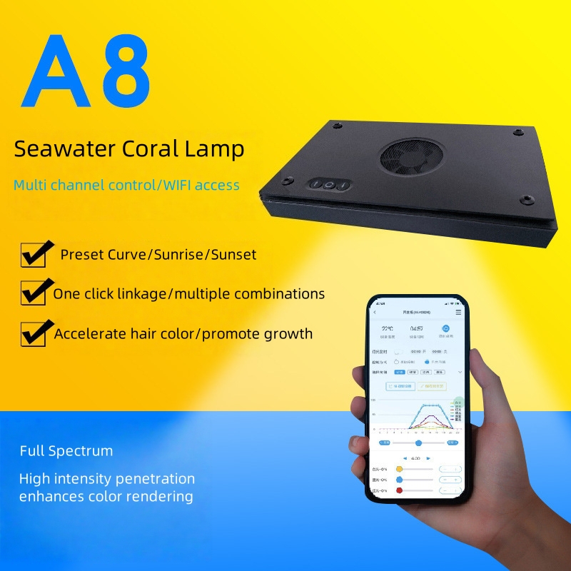 sttl A8Pro II Max 240 Watt WiF – Marine Aquarium App recenzja i cena